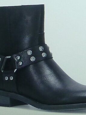 Frye and Co. Womens Conley Stacked Heel Booties